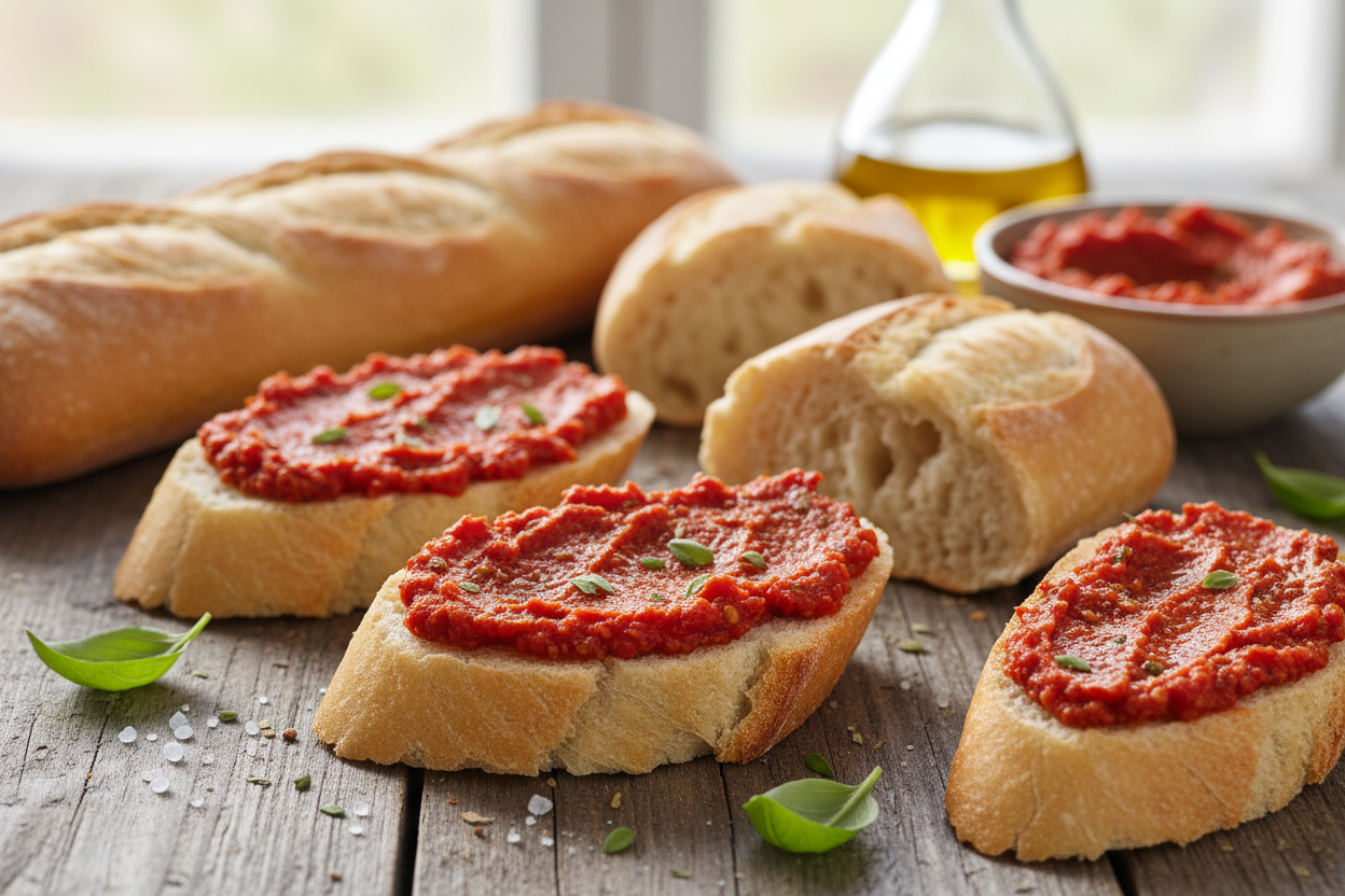 Paté de tomate deshidratado