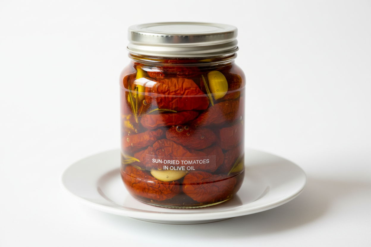 Tomate deshidratado en aceite de oliva